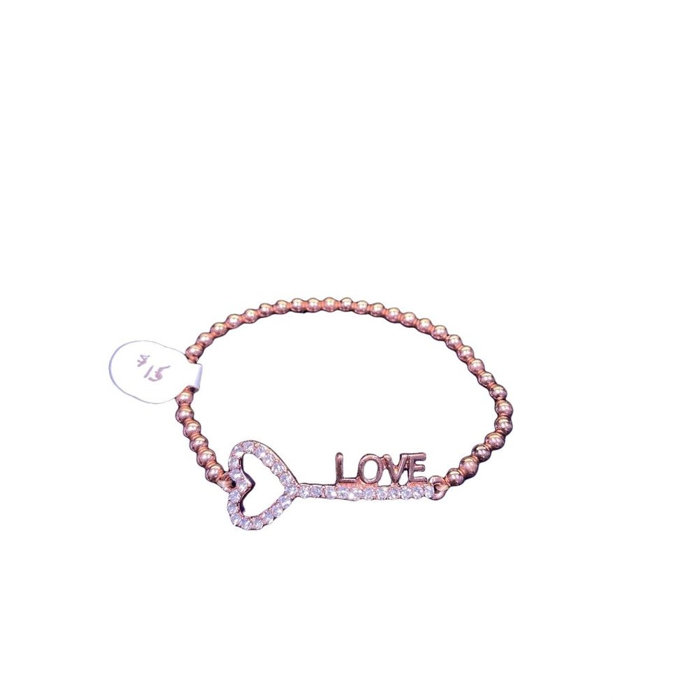 Rose Gold Stretch Bracelet